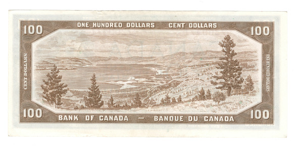 Canada: 1954 $100 Bank Of Canada Banknote Beattie-Coyne #2