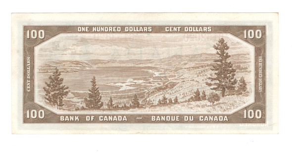 Canada: 1954 $100 Bank Of Canada Banknote Beattie-Coyne #13