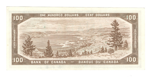 Canada: 1954 $100 Bank Of Canada Banknote Lawson-Bouey #2