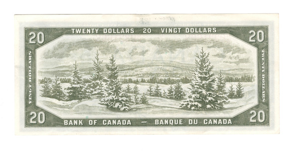 Canada: 1954 $20 Bank Of Canada Banknote Beattie-Coyne H/E