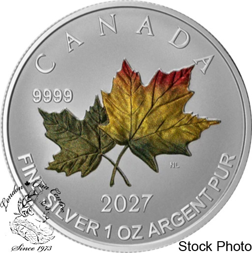 Canada: 2027 Autumn Leaves Fine Silver Fractional Set