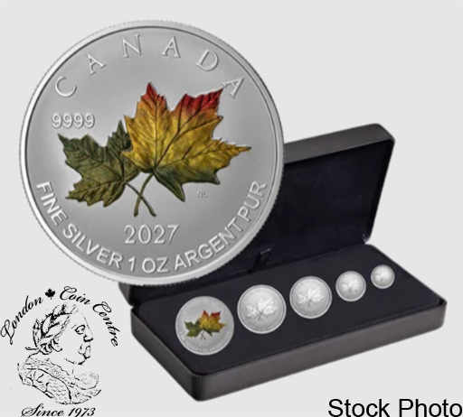 Canada: 2027 Autumn Leaves Fine Silver Fractional Set