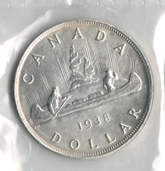 Canada: 1938 $1 Dollar ICCS MS63