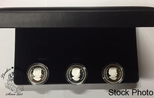 Canada: 2016 $10 Day of the Dinosaurs: 3 Silver Coin Set *Scuffed Outer Box*