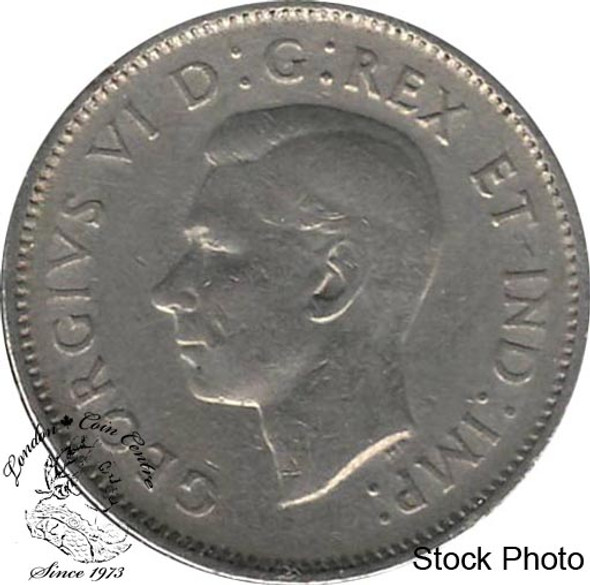 Canada: 1937 5 Cent Dot CIRCULATED