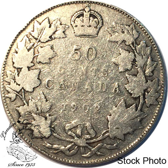 Canada: 1902 50 Cents VG8