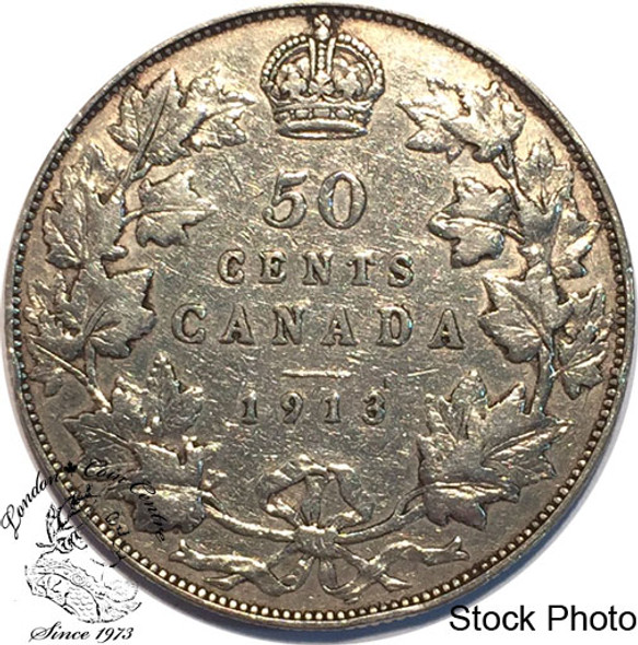 Canada: 1913 50 Cents F12