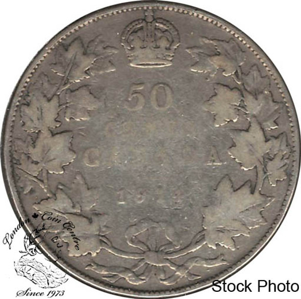 Canada: 1914 50 Cents VG8