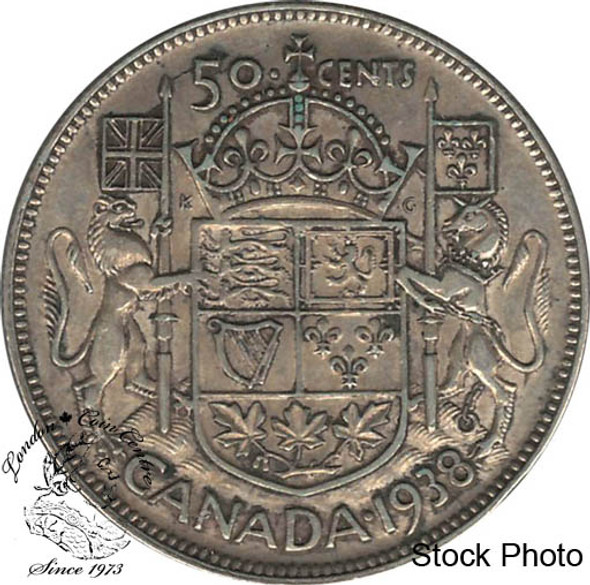 Canada: 1938 50 Cents VF20