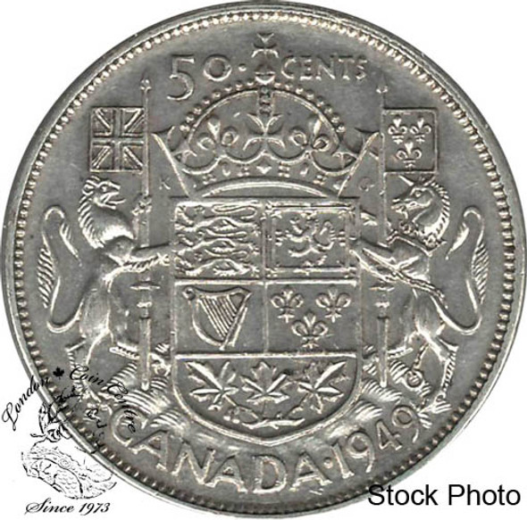 Canada: 1949 50 Cents EF40