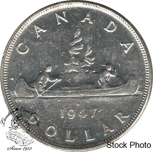 Canada: 1947 $1 B7 EF40