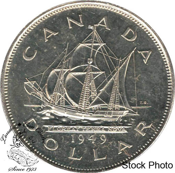 Canada: 1949 $1 MS60
