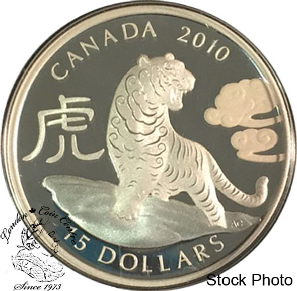 Canada: 2010 $15 Year of the Tiger Silver Coin