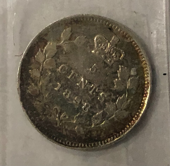 Canada: 1898 5 Cents ICCS VF30