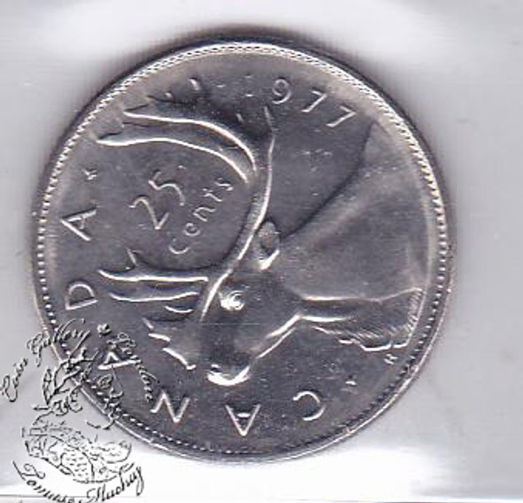 Canada: 1977 25 Cents ICCS MS65 Coin nr 4