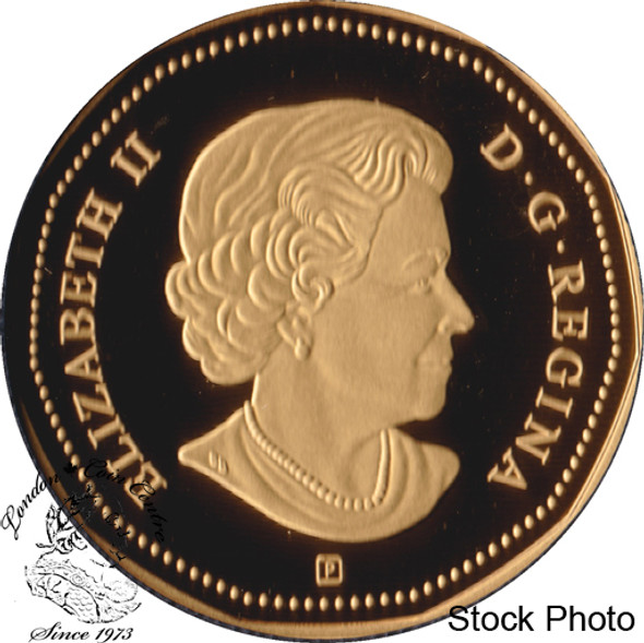 Canada: 2016 $1 Loonie Proof Pure Silver with Gold Plating Coin Canada: 2016 $1 Loonie Proof Pure Silver with Gold Plating Coin