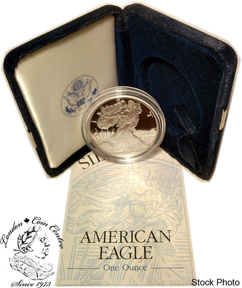 United States: 1999-P 1 Ounce Proof Silver American Eagle