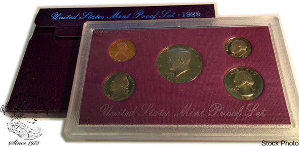 United States: 1989 Proof Coin Set United States: 1989 Proof Coin Set