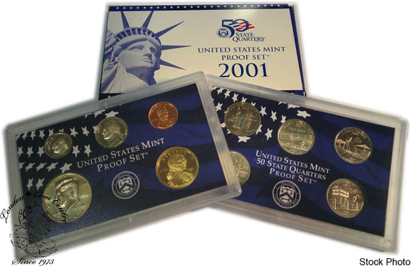 United States: 2001 Proof Coin Set