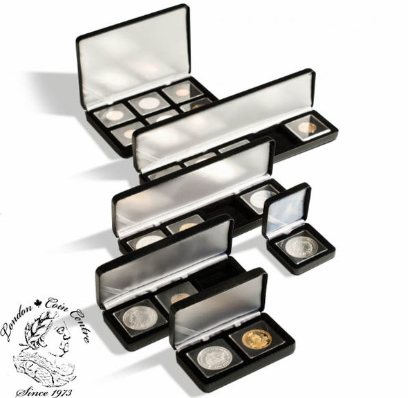 Nobile Coin Box / Clamshell Display for 5 Quadrums Nobile Coin Box / Clamshell Display for 5 Quadrums