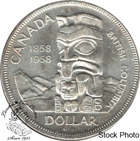 Canada: 1958 $1 MS63