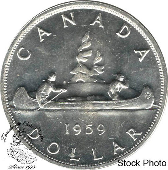 Canada: 1959 $1 MS62