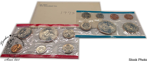 United States: 1973 Mint Coin Set