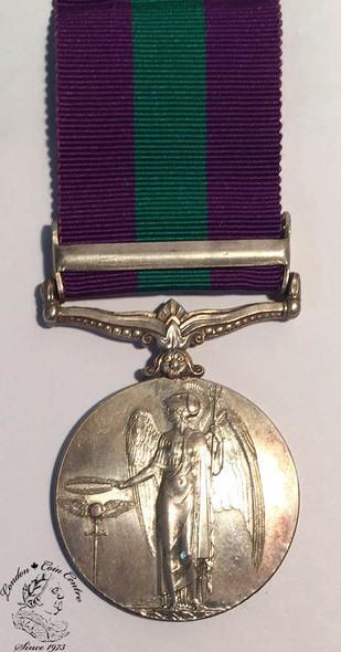 General Service Medal 1918-62, George V Iraq to Royal Artillery