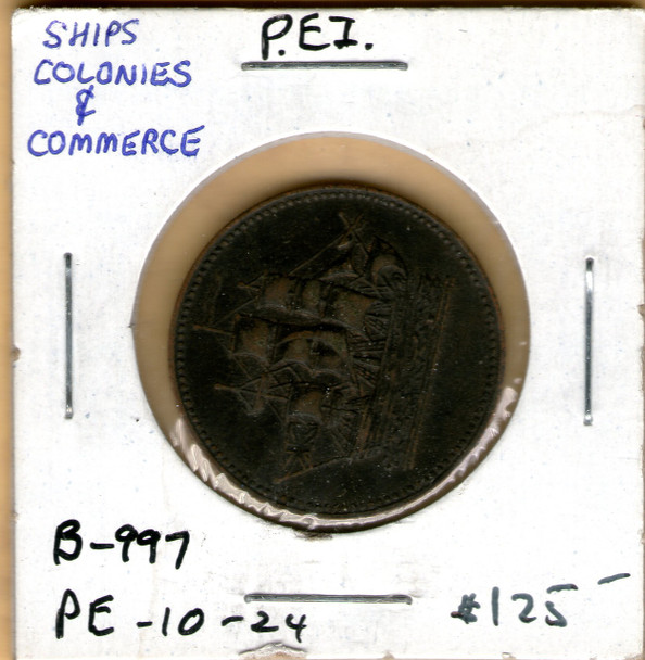 P.E.I. Ships Colonies & Commerce B-997 PE-10-24