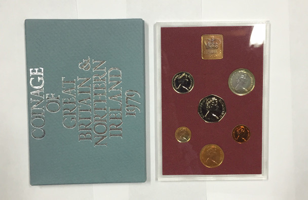 Great Britain: 1979 The Decimal Coinage of Great Britain and Northern Ireland Coin Set