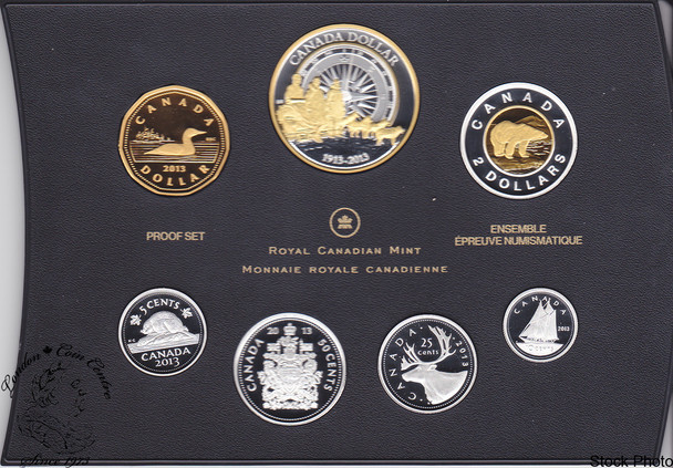 Canada: 2013 Proof Set, 100th Anniversary of Arctic Expedition 1913-1916
