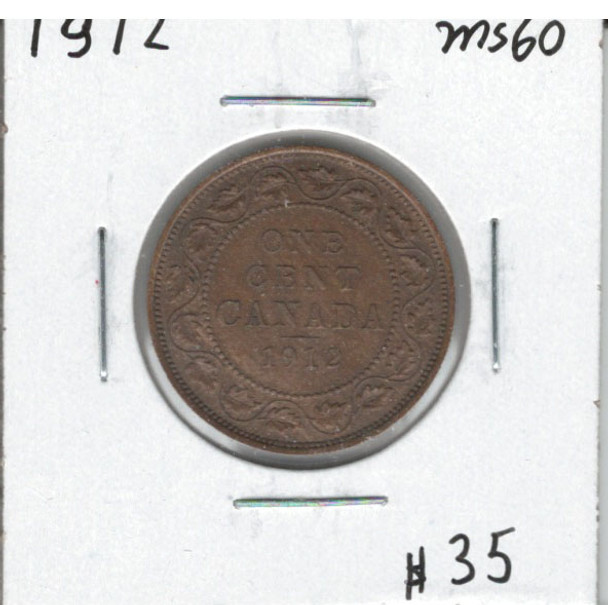 Canada: 1912 1 Cent MS60
