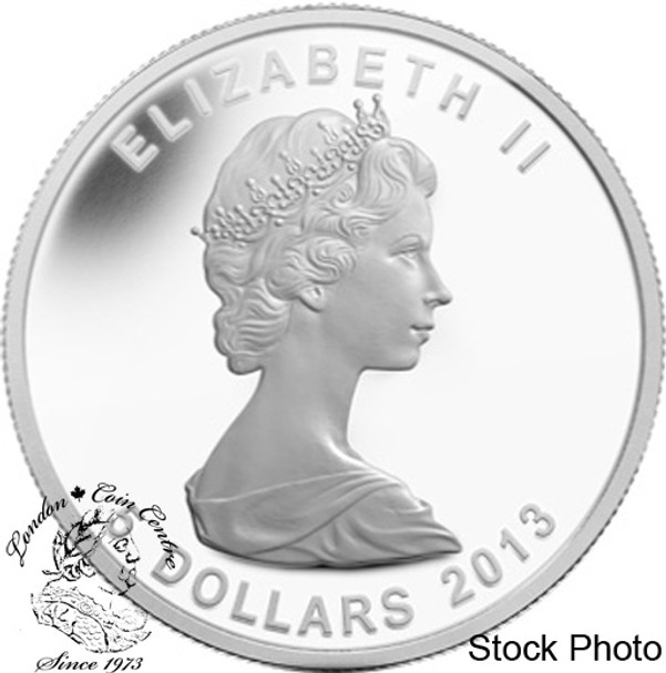 Canada: 2013 $5 25th Anniversary of the $5 Silver Maple Leaf Coin
