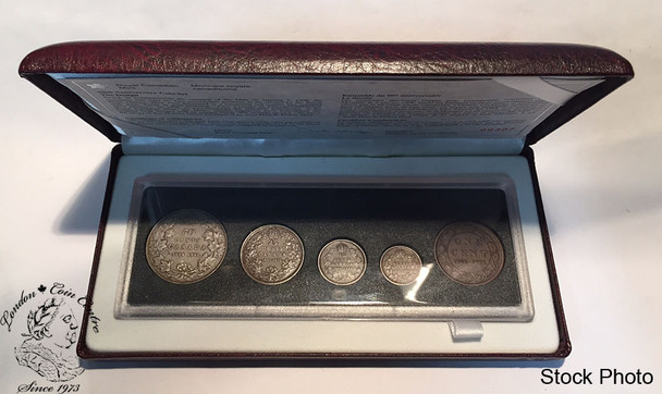 Canada: 1998 Antique Finish 1908 to 1998 Commemorative Proof Coin Set