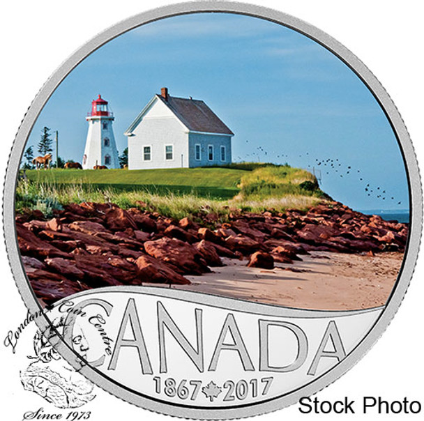 Canada: 2017 $10 Celebrating Canada Panmure Island Silver Coin