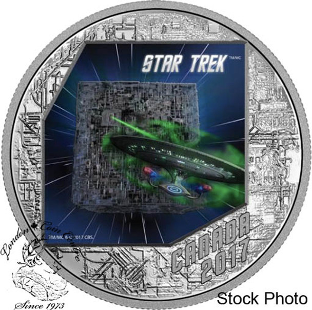 Canada: 2017 $20 Star Trek The Borg Silver Coin