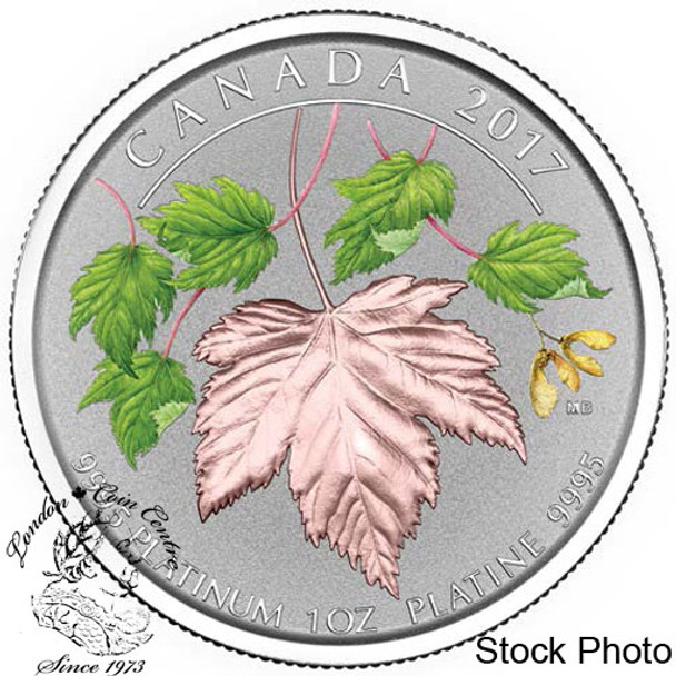 Canada: 2017 $300 Maple Leaf Forever Platinum Coin