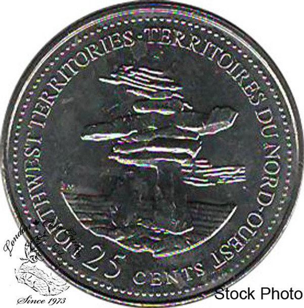 Canada: 1992 25 Cents North West Territories BU