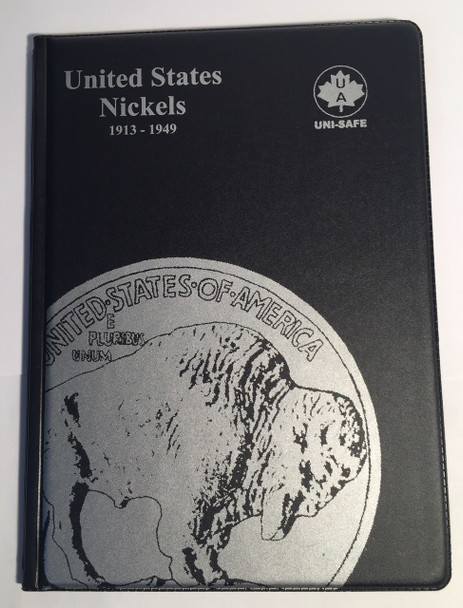 United States: 1913-1949 Nickels Uni-Safe Coin Folder / Album