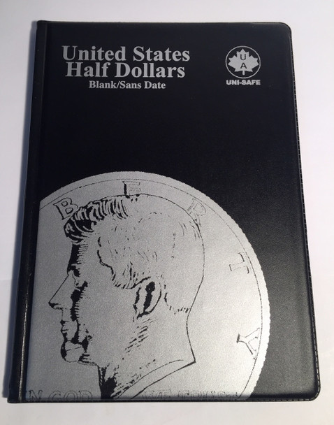 United States: Blank Half Dollars Uni-Safe Coin Folder / Album