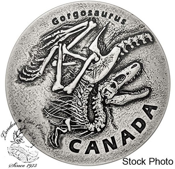 Canada: 2018 $20 Ancient Canada: Gorgosaurus Fine Silver Coin