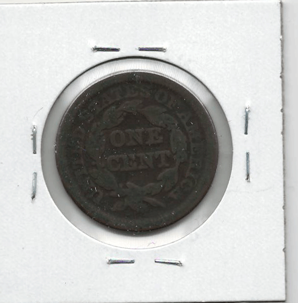 United States: 1850 Large Cent #4