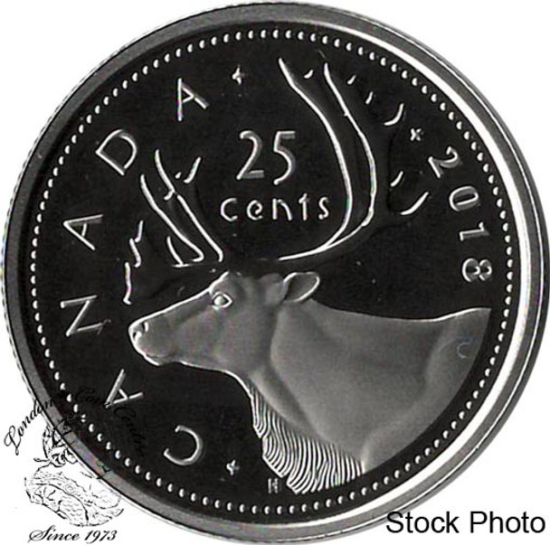 Canada: 2018 25 Cents Proof Non-Silver