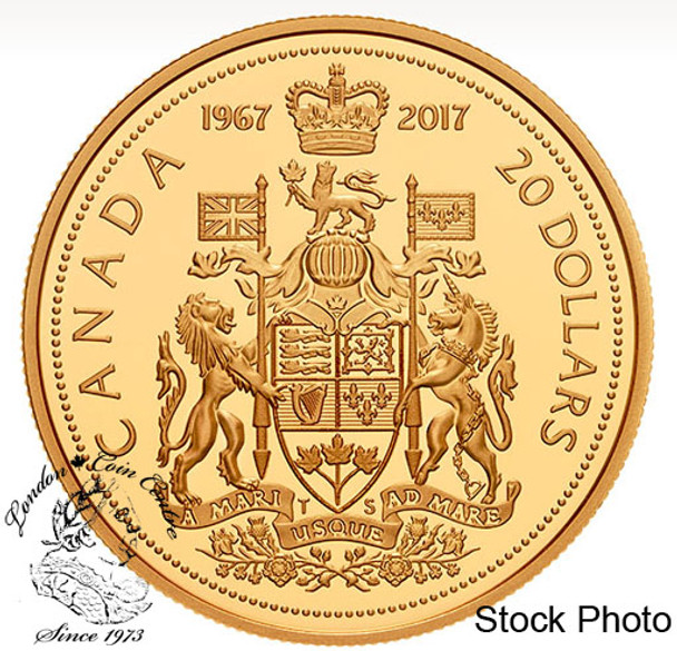 Canada: 2017 (1967) 20 Dollars Commemorative Silver Proof Centennial Coin