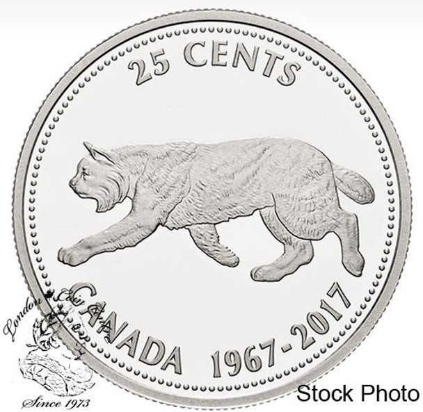 Canada: 2017 (1967) 25 Cents Commemorative Silver Proof Centennial Coin