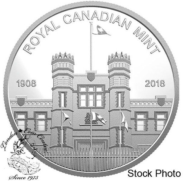 Canada: 2018 RCM Building Medallion from Proof Set Pure Silver