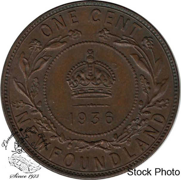 Canada: Newfoundland 1936 Large Cent 60BN