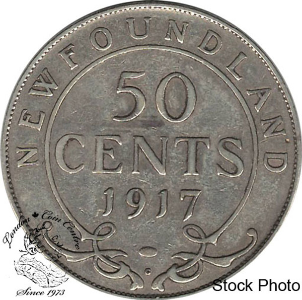 Canada: Newfoundland 1917c 50 Cent VG8