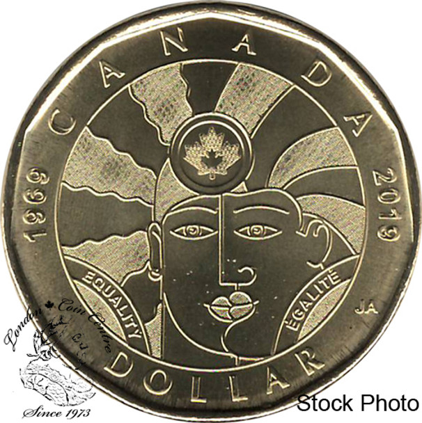 Canada: 2019 $1  Equality Loonie BU