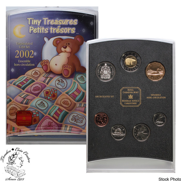 Canada: 2002 P Tiny Treasures Baby Gift Coin Set